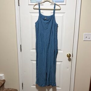 GiGiO plus Chic Blue Jumpsuit with Straps